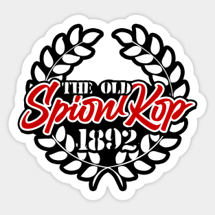 The old spion kop Sticker